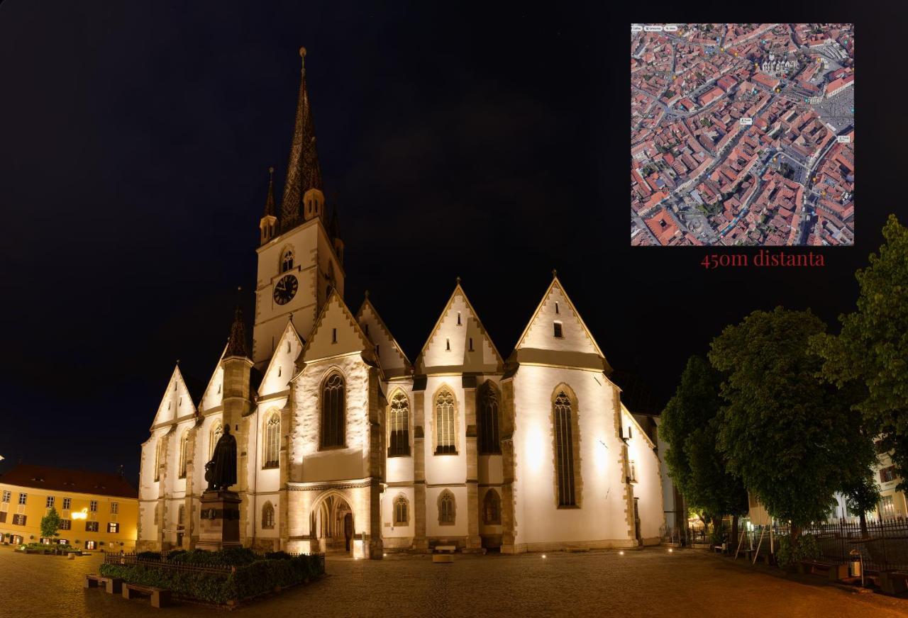 Meno Apartment Sibiu Bagian luar foto